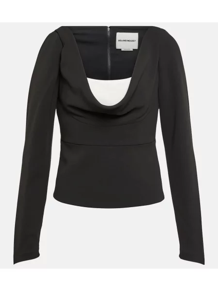 Top Roland Mouret negru