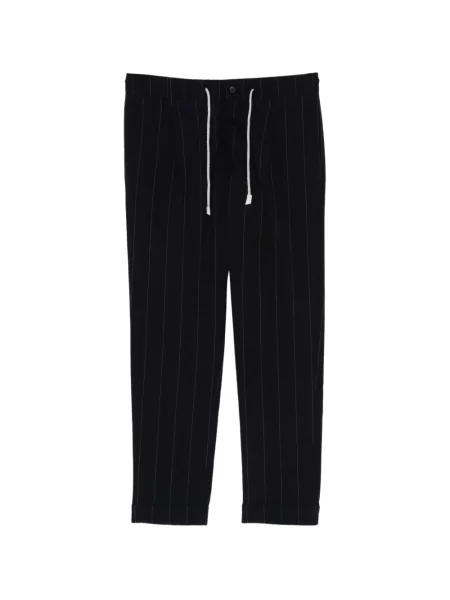 Pantaloni Eleventy cu cordon albastru