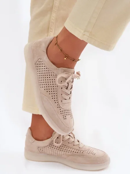 Superge Boto iz semiša bež