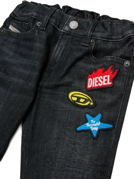 Jeansy dziecięce Diesel czarne