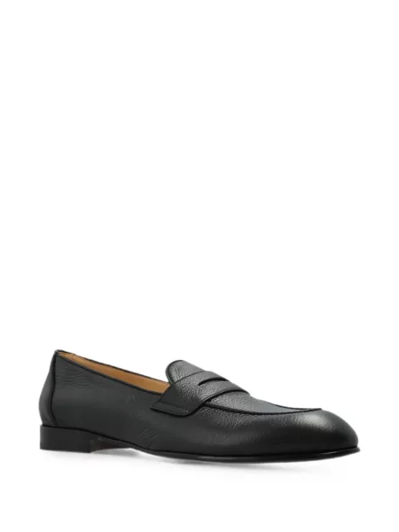 Pantofi loafer Brioni din piele negru