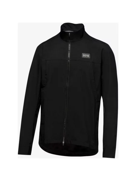 Kurtka wiatroszczelna GOREWEAR na co dzień w kolorze intensywnej czerni S czarna