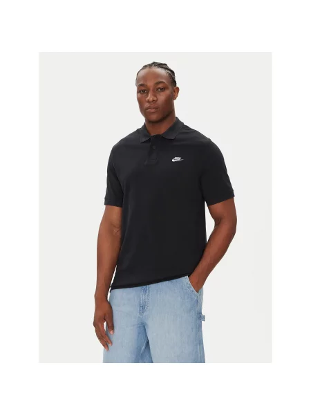 Nike Polo majica Regular Fit črna