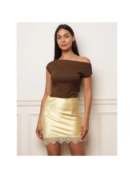 Suknja La Modeuse žuta