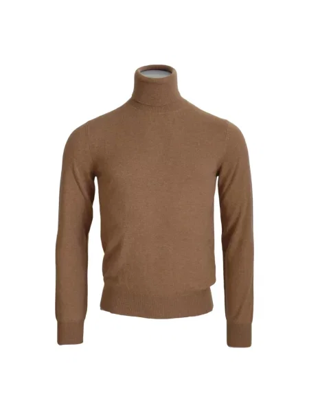 Sweter z golfem Dolce And Gabbana beżowy