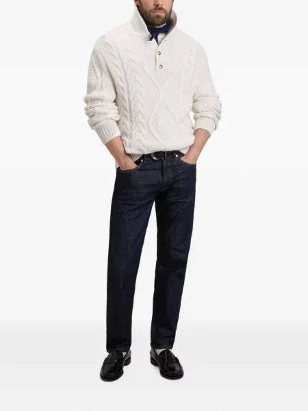 Pulover Woolrich alb