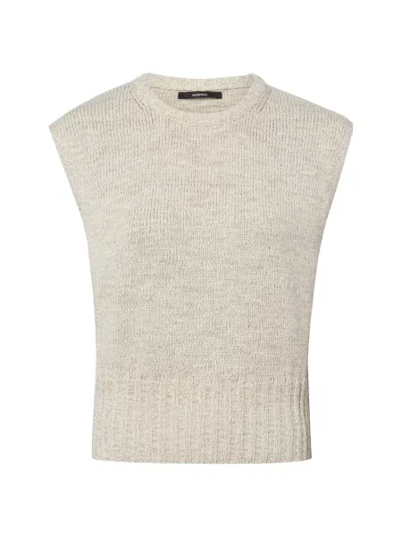 Someday sweter z dzianiny Tuvalen Kobiety 36 beżowy