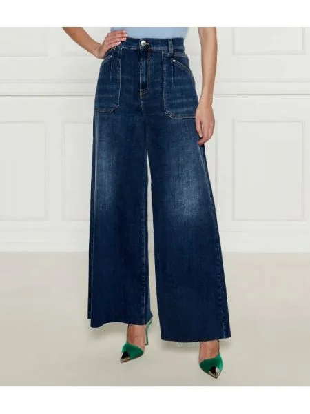 Pinko Farmer BIANCA | flare fit kék