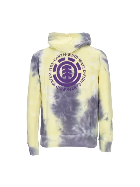 Tie dye lekka bluza z kapturem Element wiązana