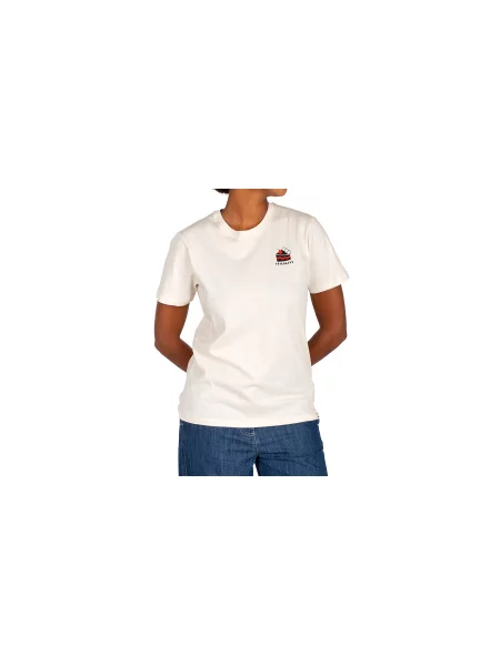 IrieDaily Yoga Club T-Shirt Kobiety Koszulki IrieDaily Krem Size: S