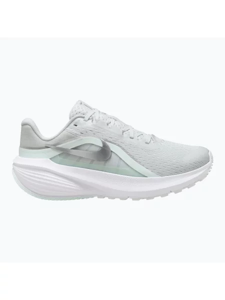 Дамски обувки за бягане Nike Downshifter 14 off white/barely green/metallic silver бяло