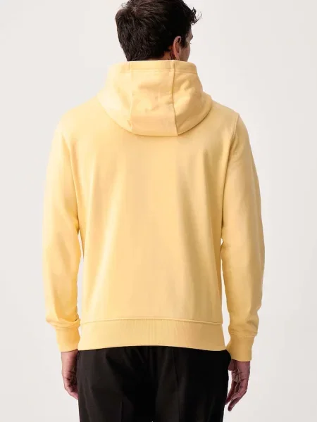 Tommy Hilfiger bluza z kapturem żółta