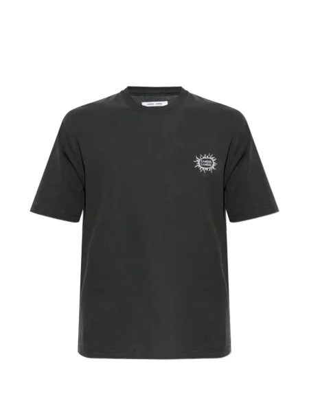 Grafic tricou Samsøe Samsøe cu imagine gri