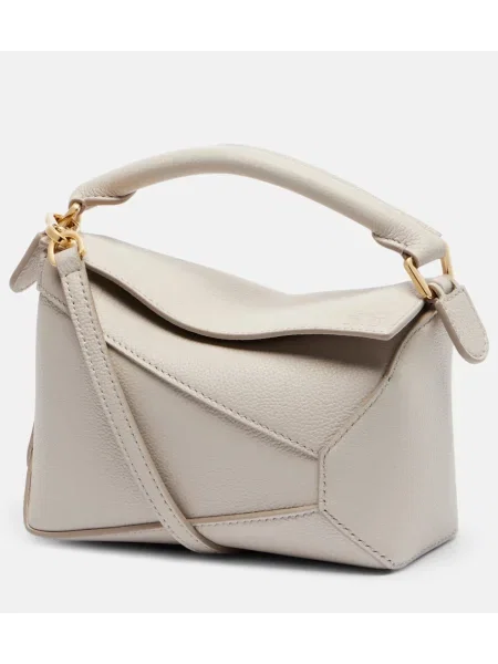 Geanta de piele Loewe din piele alb