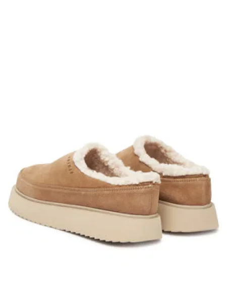 Inuikii velúr papucs Classic Micro bézs