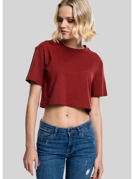 Urban Classics Tričko krvavě červená