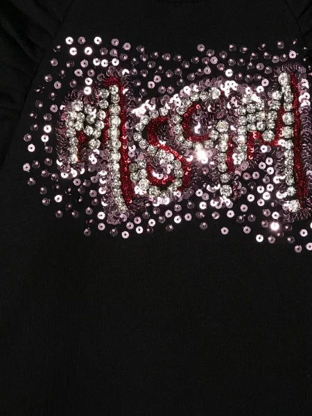 Bluza dziecięca Msgm czarna