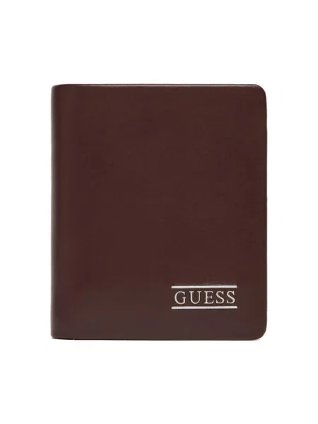 Кожен портфейл Guess NEW BOSTON SMNEBR черно