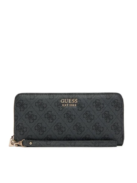 GUESS Portofel BRENTON / metalic gri