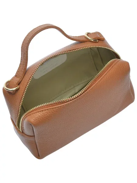 Crossbody kabelka Isabella Rhea hnedá