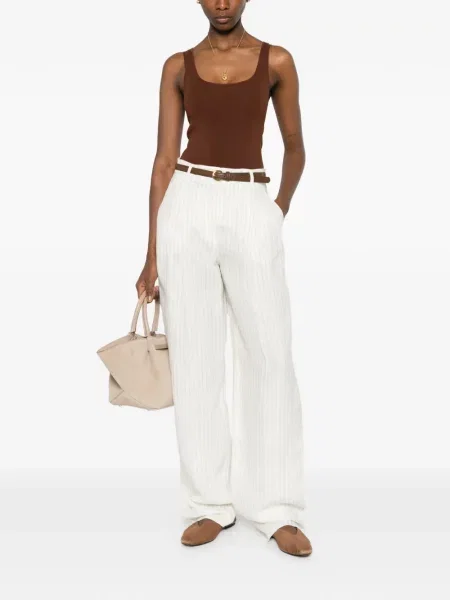 Pantaloni Max Mara cu dungi