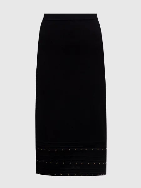 Спідниця з кристалами Twinset чорна