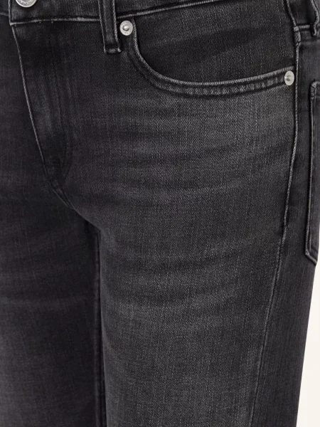 Calvin Klein Jeansy O Kroju Rozkloszowanym schwarz czarne