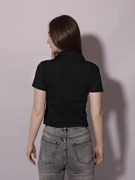 Поло Stream черное