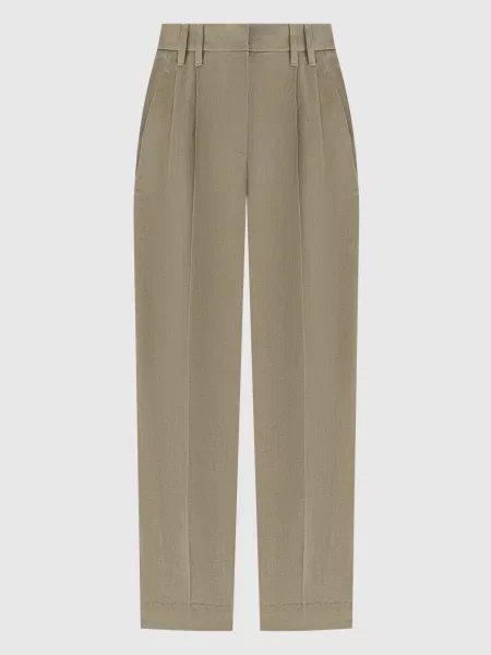 Брюки Brunello Cucinelli коричневые