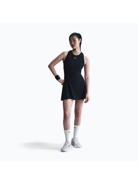 Tenisové šaty Nike Victory Dri-Fit black/white bílé