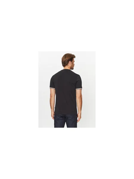 Boss Póló Thompson 04 Regular Fit fekete