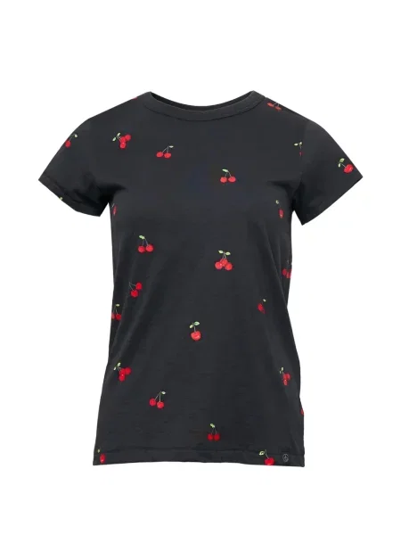 Tricou Rag & Bone cu imagine negru