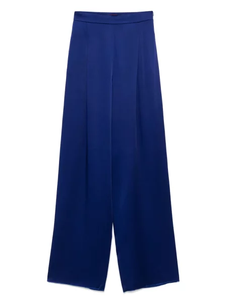 Spodnie Max Mara niebieskie