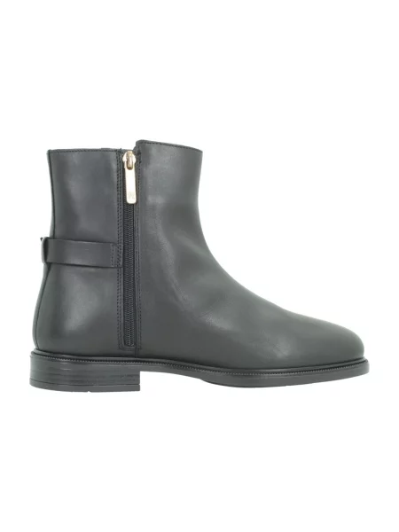Tommy Hilfiger De piele botine negru