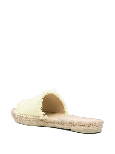 Sandale Mc2 Saint Barth cu broderie galben