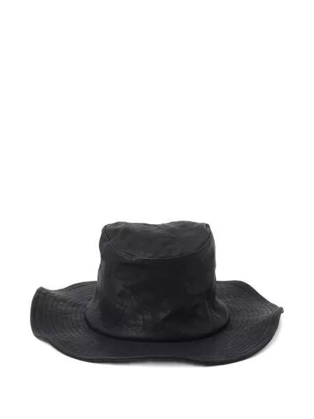 Căciulă Yohji Yamamoto din piele negru