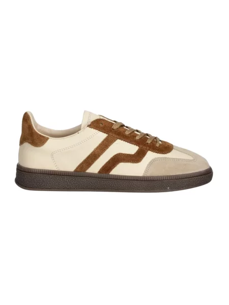 Sneakersy Gant skórzane beżowe