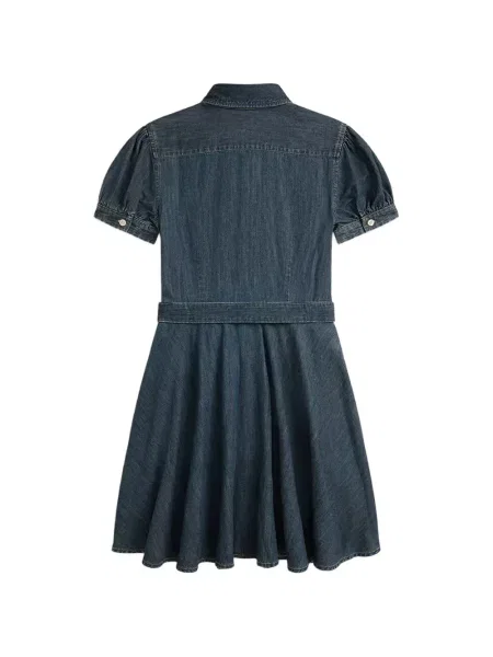 Sukienka dziecięca Polo Ralph Lauren niebieska