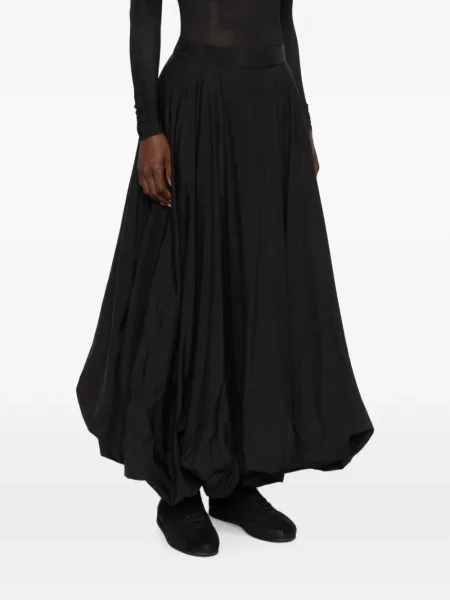 Fusta maxi Y-3 cu dungi negru