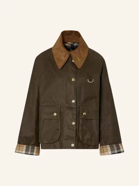 Barbour Polní Bunda Icons Spey tmavě / koňaková hnědá