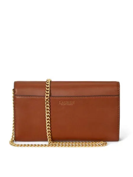 Ilgaauliai batai Lauren Ralph Lauren ruda