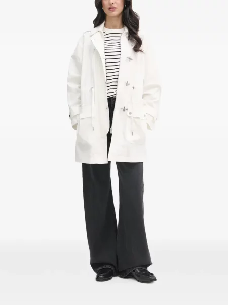 Geacă parka Dkny cu glugă alb