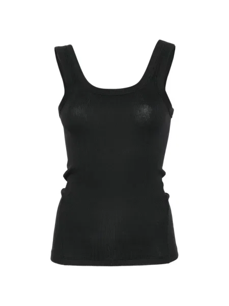Top Rag & Bone cu nervuri negru