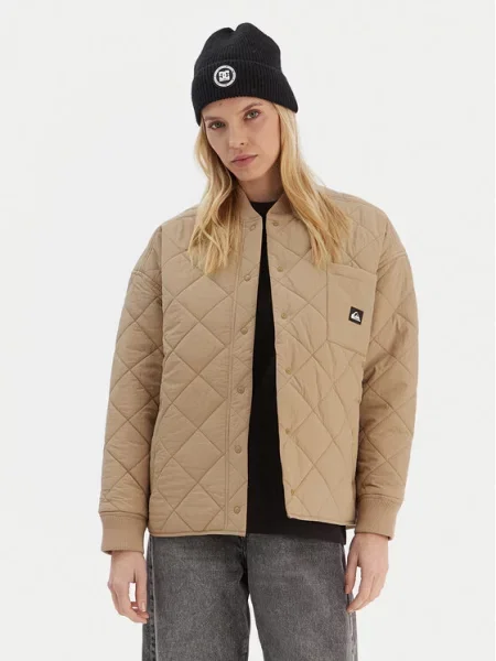 Quiksilver Kurtka przejściowa Shining Quilted beżowy