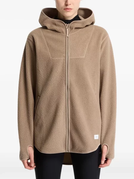 Hanorac cu glugă Craft din fleece maro