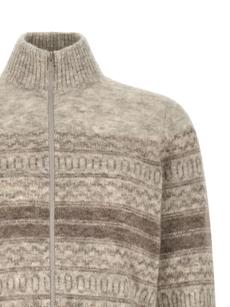 Cardigan Brunello Cucinelli din jacard