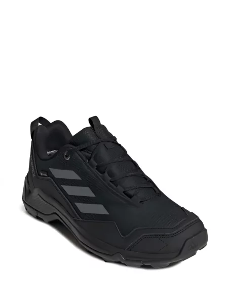 Pruhované trekkingové lněné tenisky Adidas UltraBoost šedé