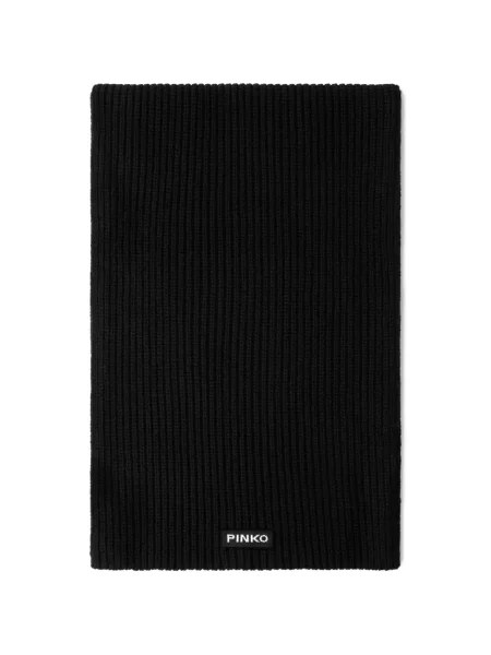 Fular Pinko de lână negru