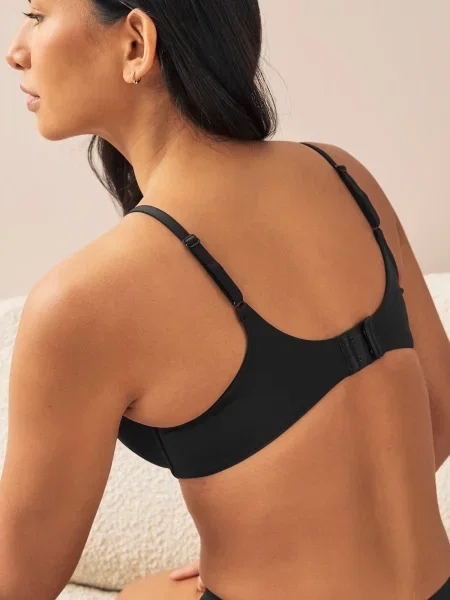 Next Sutien negru alb