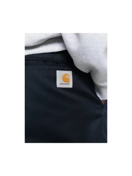 Spodnie Carhartt Wip niebieskie